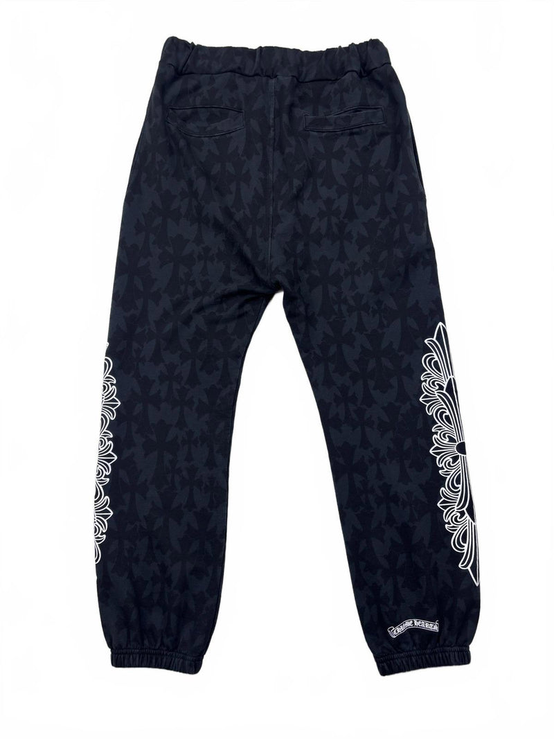 Chrome Hearts Black Cemetery Sweatpants
