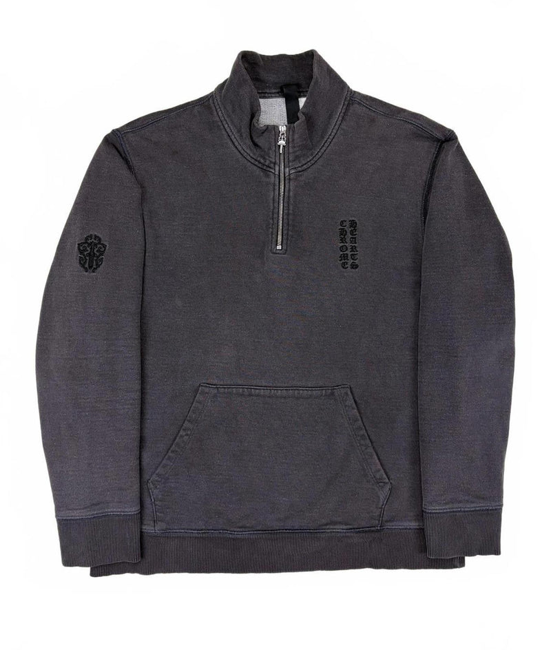 Chrome Hearts Embroidered Monogram Logo Quarter Zip