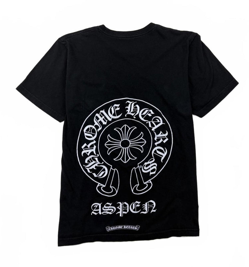 Chrome Hearts Aspen Horseshoe Black Tee
