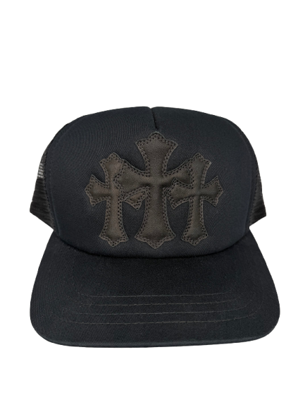 Chrome Hearts Black Cemetery Hat