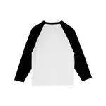Mixed Emotions Triple Cross Patch Long Sleeve Silk Blend T shirt